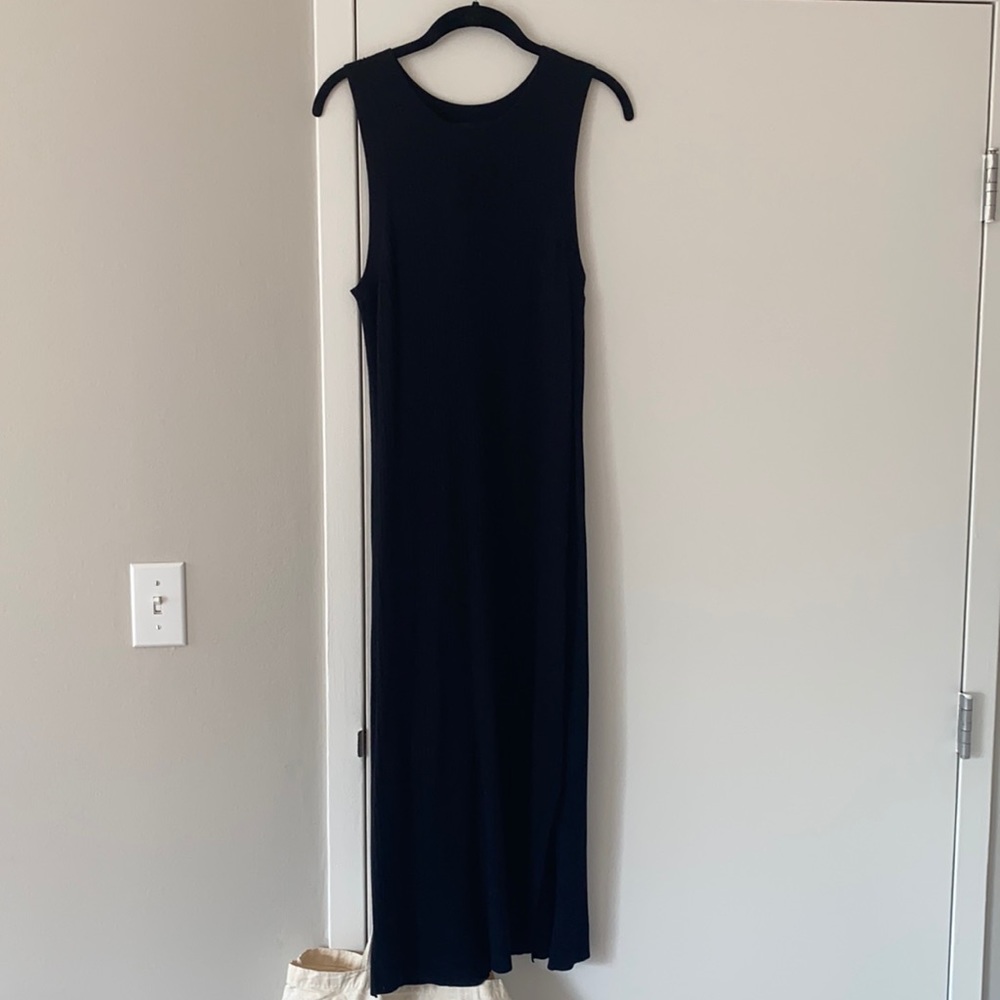 Black midi banana republic dress - great for work